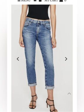 AG The Ex-Boyfriend Slouchy Slim jeans Size 24